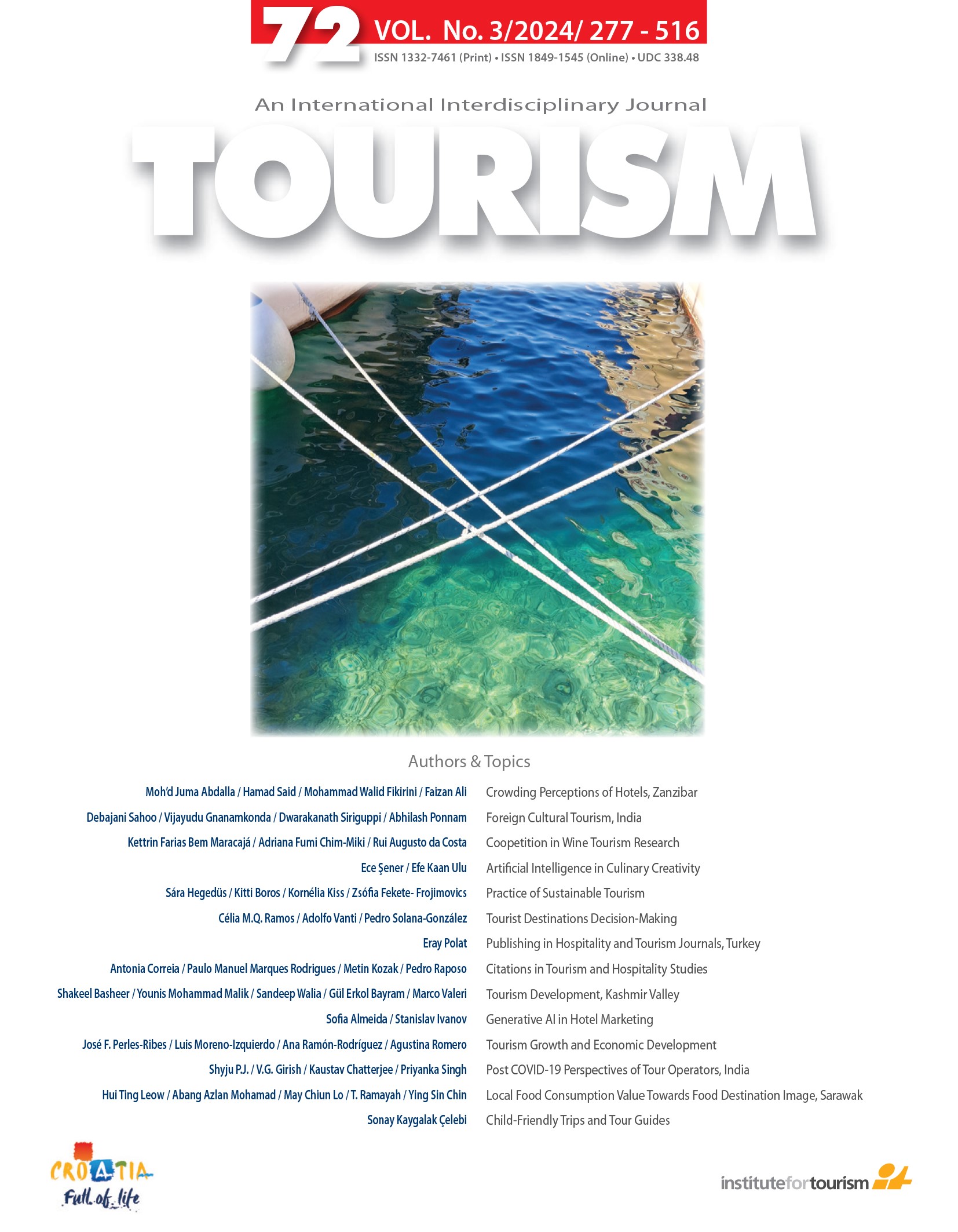 logo Tourism: An International Interdisciplinary Journal