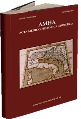 logo Acta medico-historica Adriatica : AMHA