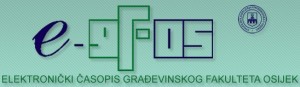 logo Elektronički časopis Građevinskog fakulteta Osijek - e-GFOS