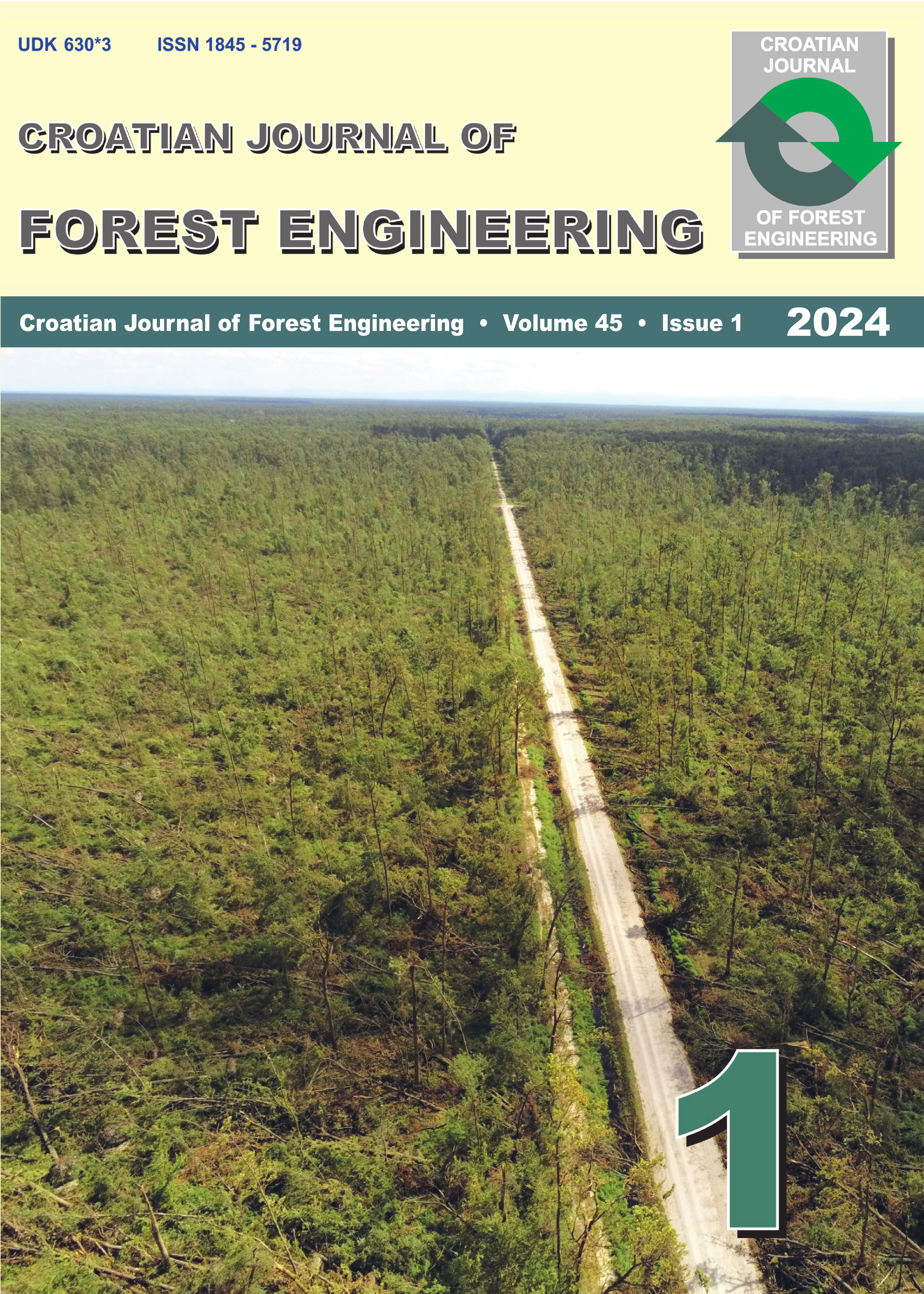logo Croatian Journal of Forest Engineering : Časopis za teoriju i praksu šumarskoga inženjerstva