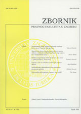 logo Collected Papers of Zagreb Law Faculty
