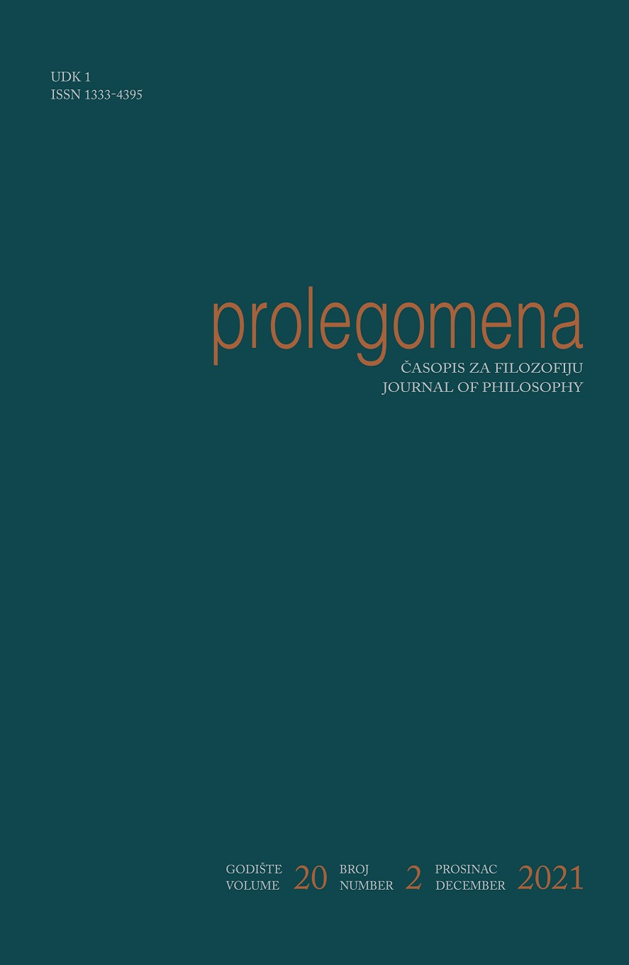 logo Prolegomena : Journal of Philosophy