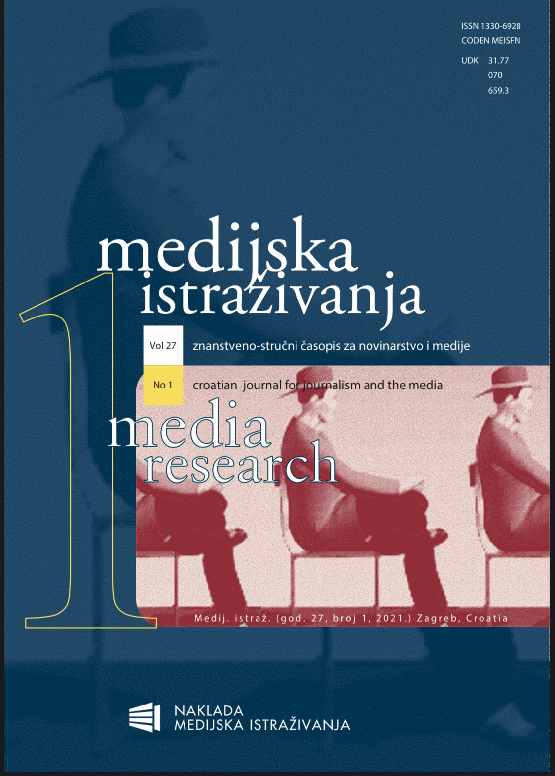logo Medijska istraživanja : znanstveno-stručni časopis za novinarstvo i medije