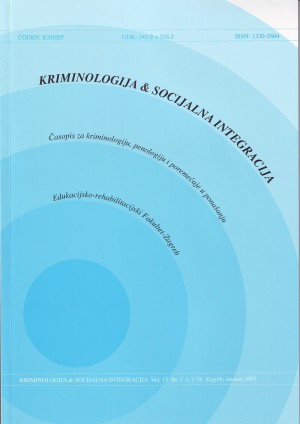 logo Kriminologija & socijalna integracija : časopis za kriminologiju, penologiju i poremećaje u ponašanju