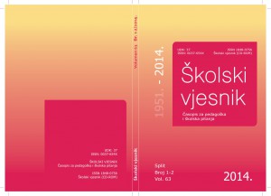 logo Školski vjesnik : časopis za pedagogijsku teoriju i praksu