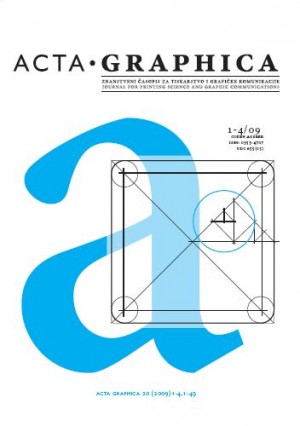 logo Acta graphica : znanstveni časopis za tiskarstvo i grafičke komunikacije