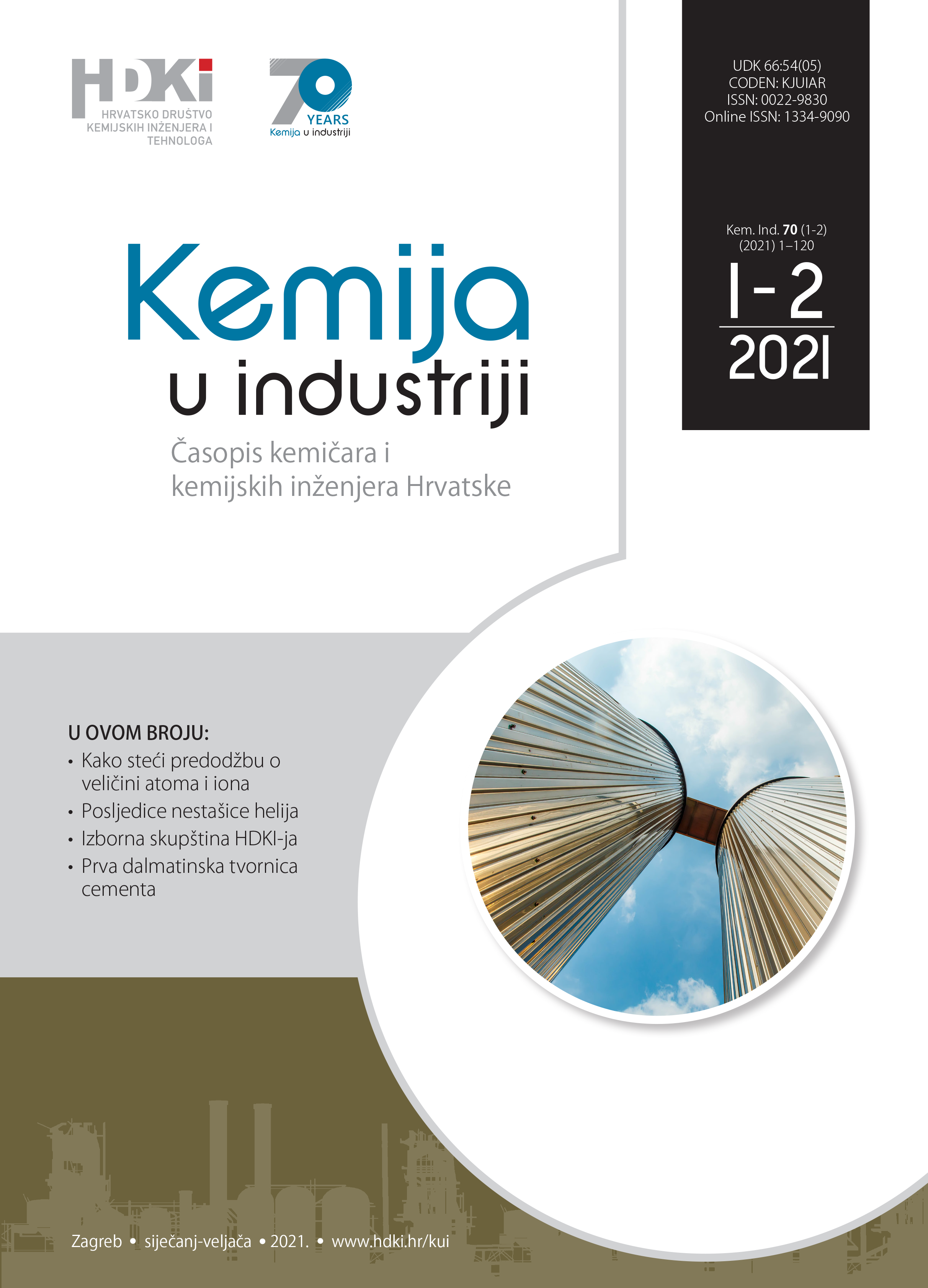 logo Kemija u industriji : Časopis kemičara i kemijskih inženjera Hrvatske
