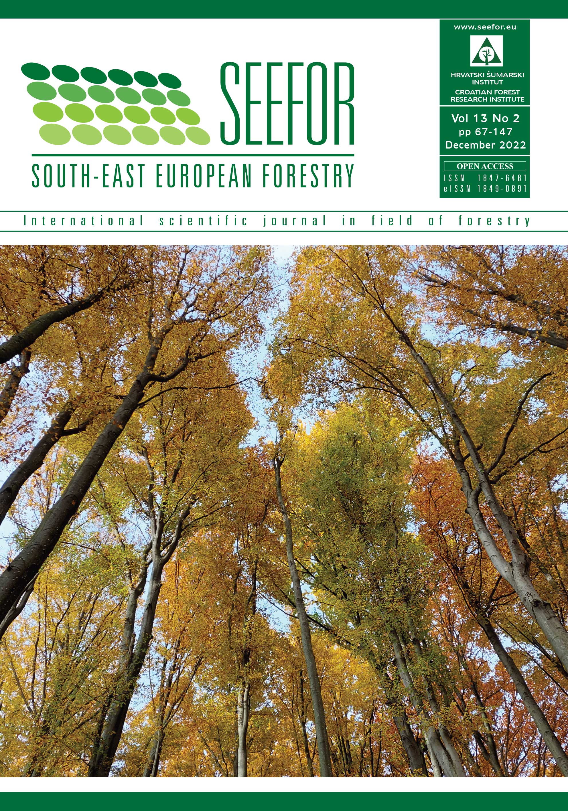 logo South-east European forestry : SEEFOR