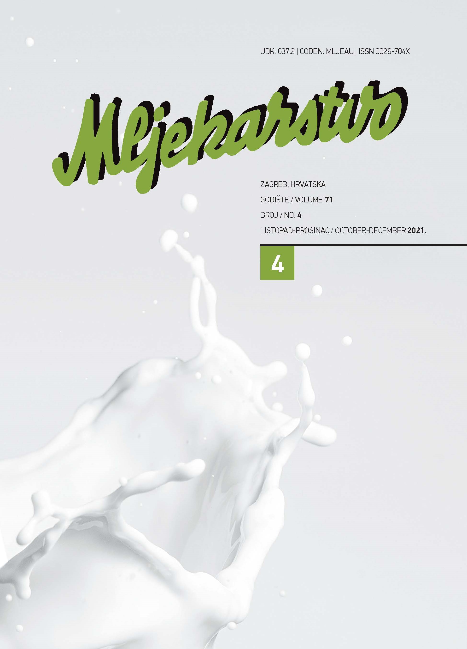 logo Mljekarstvo : časopis za unaprjeđenje proizvodnje i prerade mlijeka