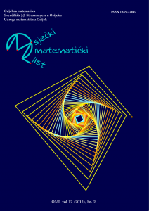 logo Osječki matematički list