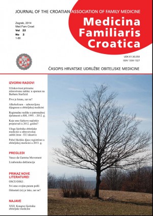 logo Medicina familiaris Croatica : časopis Hrvatske udružbe obiteljske medicine