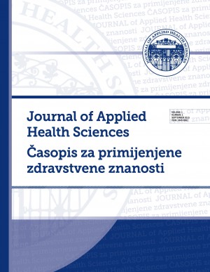 logo Journal of Applied Health Sciences = Časopis za primijenjene zdravstvene znanosti