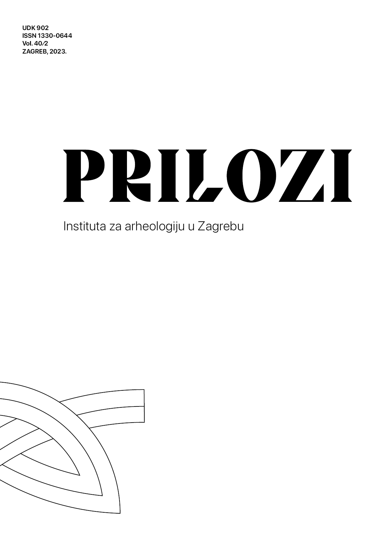 logo Prilozi Instituta za arheologiju u Zagrebu