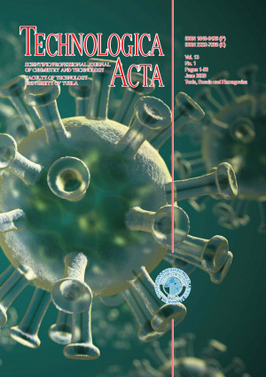 logo Technologica Acta : Scientific/professional journal of chemistry and technology