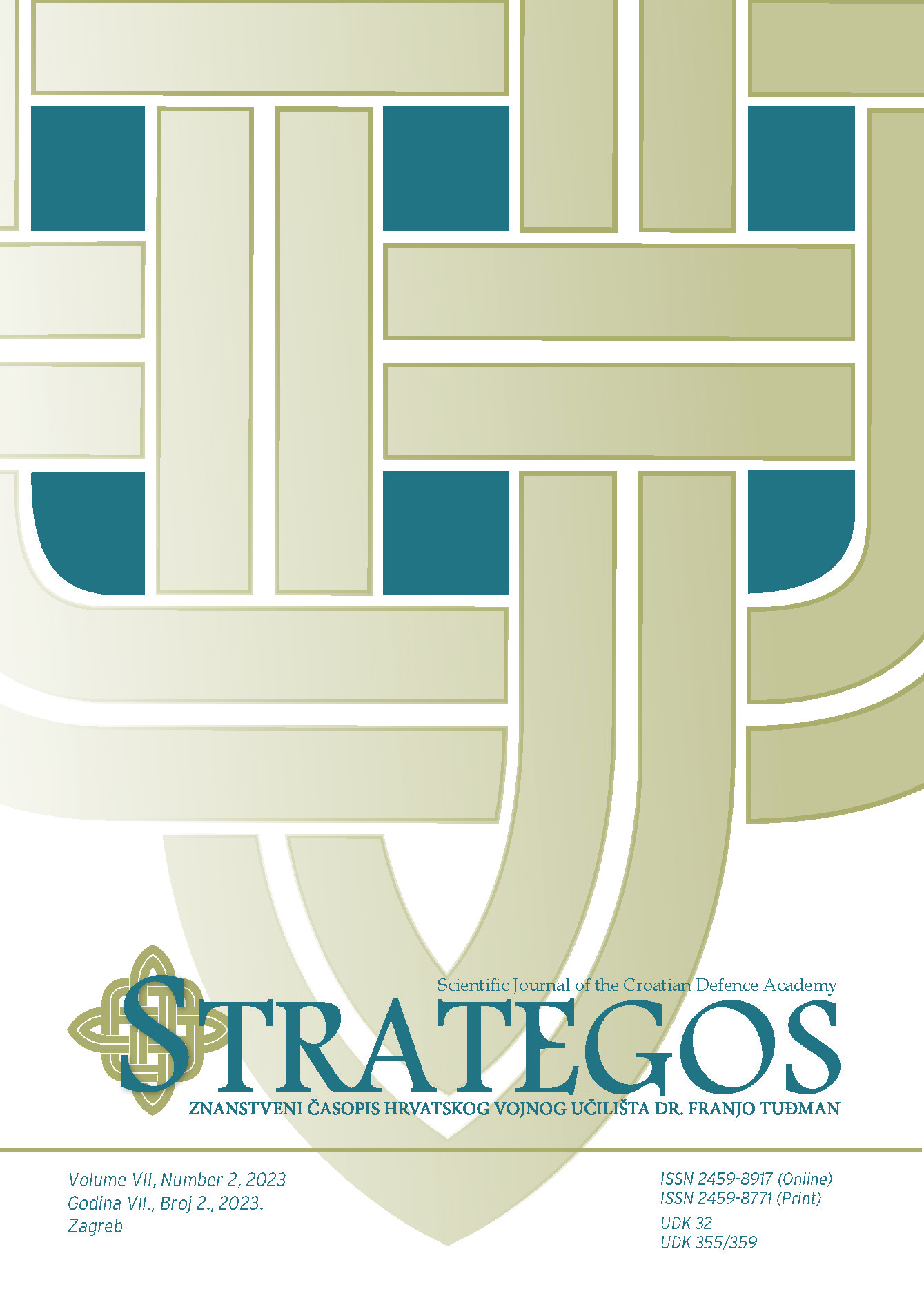 logo Strategos : Znanstveni časopis Hrvatskog vojnog učilišta "Dr. Franjo Tuđman"