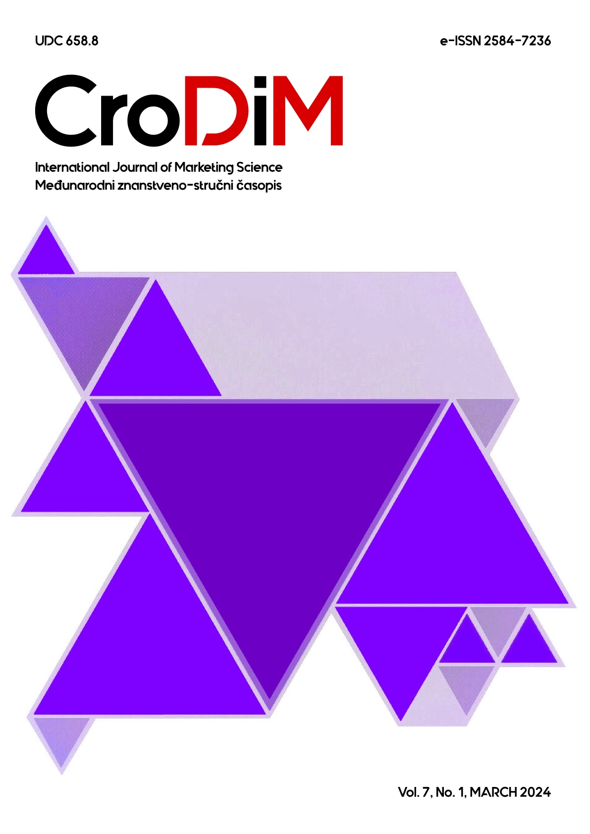 logo CroDiM : International Journal of Marketing Science