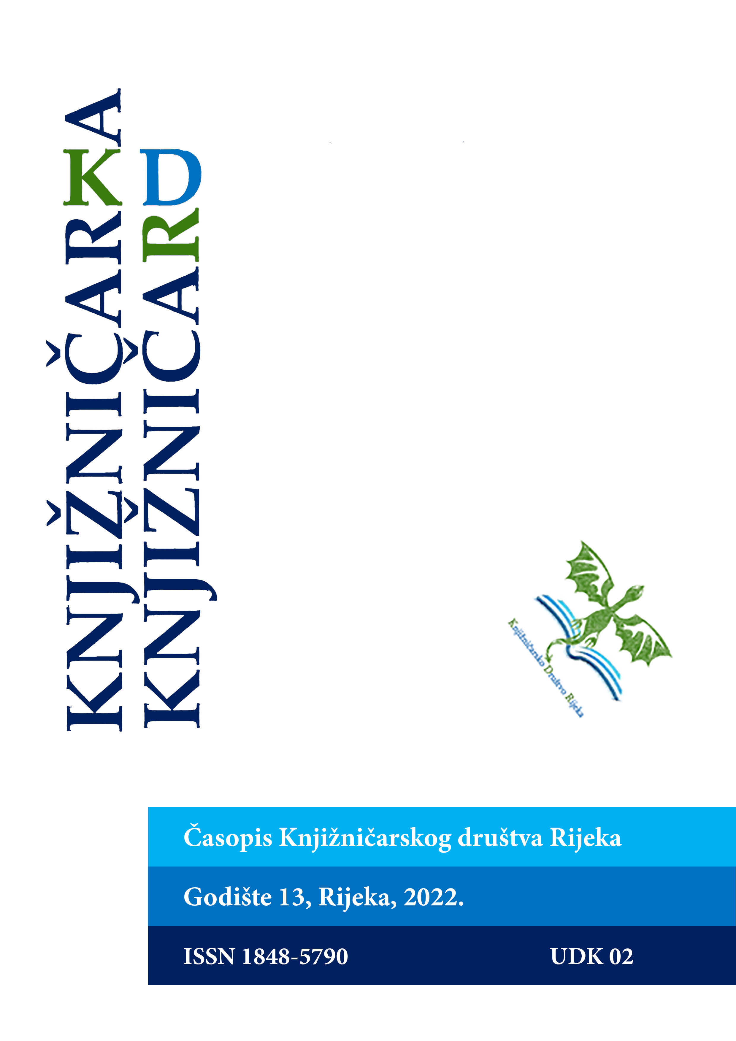 logo Knjižničar/Knjižničarka : e-časopis Knjižničarskog društva Rijeka