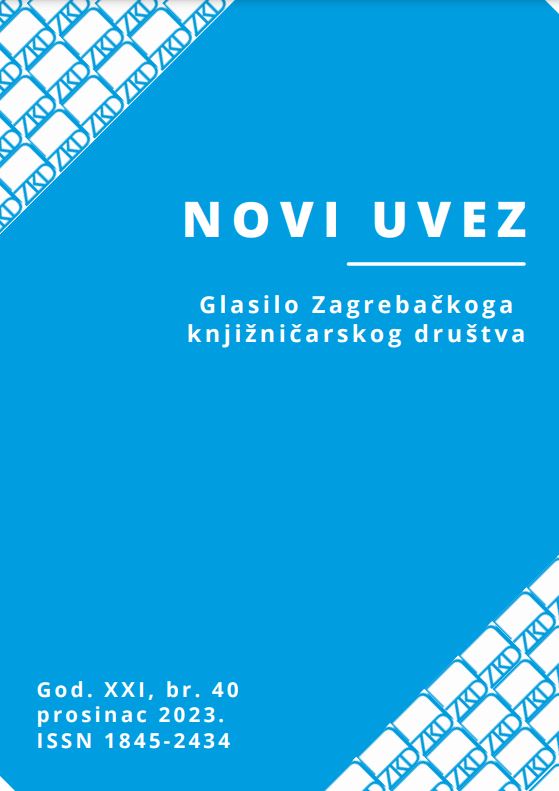 logo Novi uvez : Glasilo Zagrebačkoga knjižničarskog društva