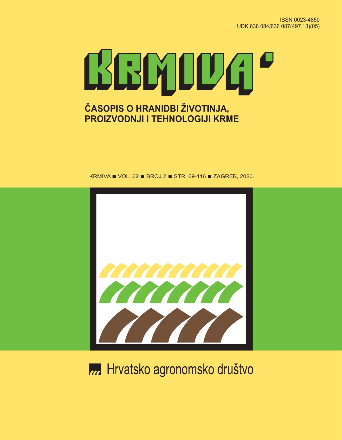 logo Krmiva : Časopis o hranidbi životinja, proizvodnji i tehnologiji krme