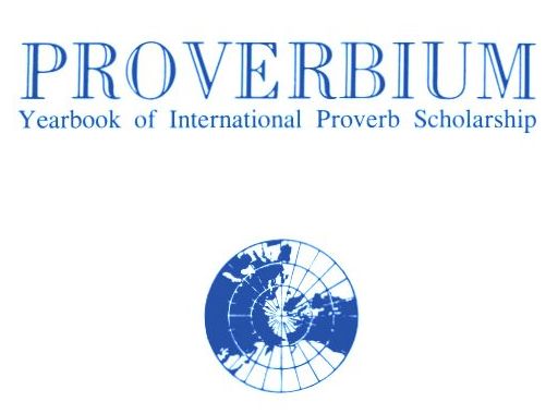 logo Proverbium : Yearbook of International Proverb Scholarship