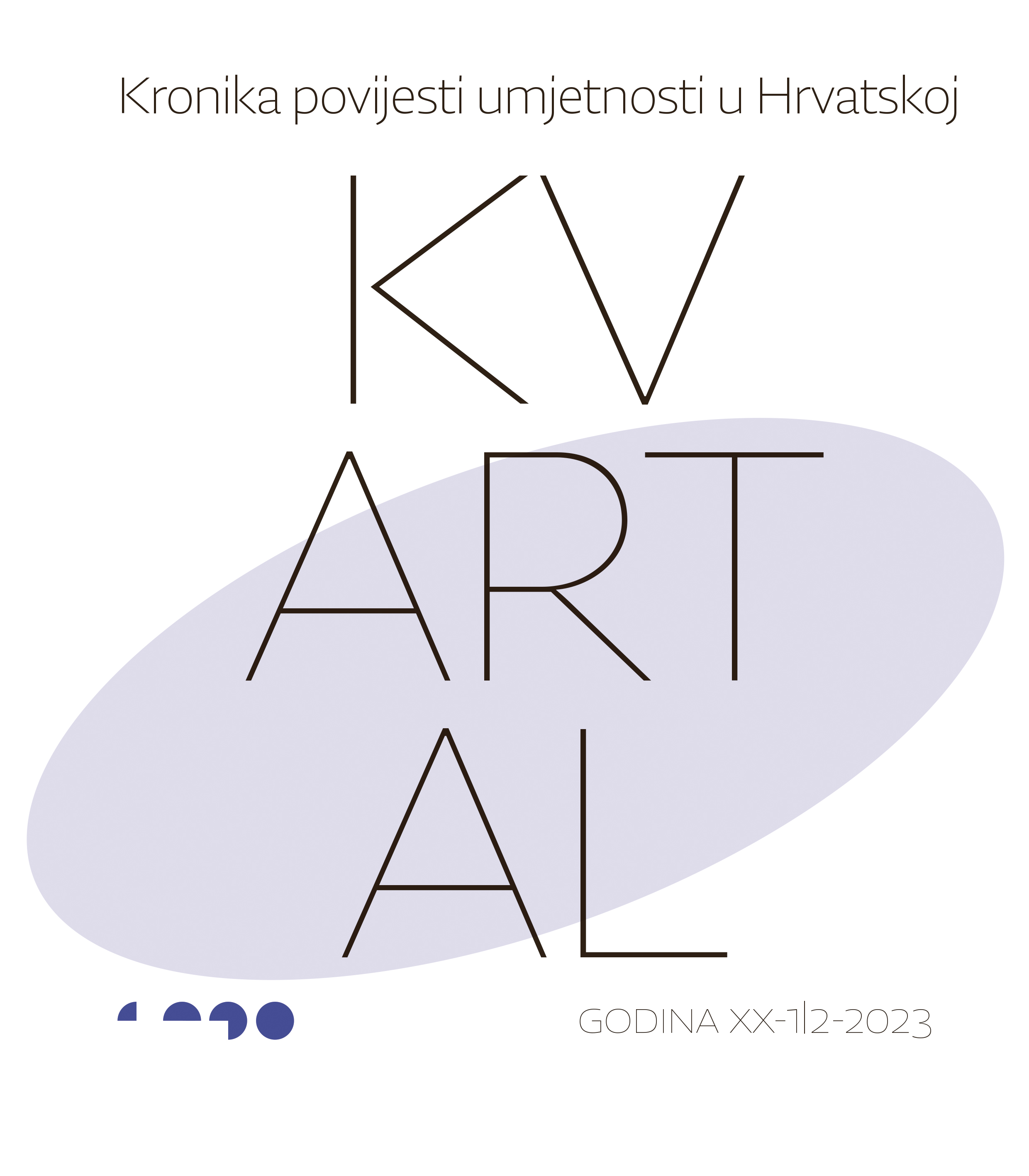 logo Kvartal : kronika povijesti umjetnosti u Hrvatskoj