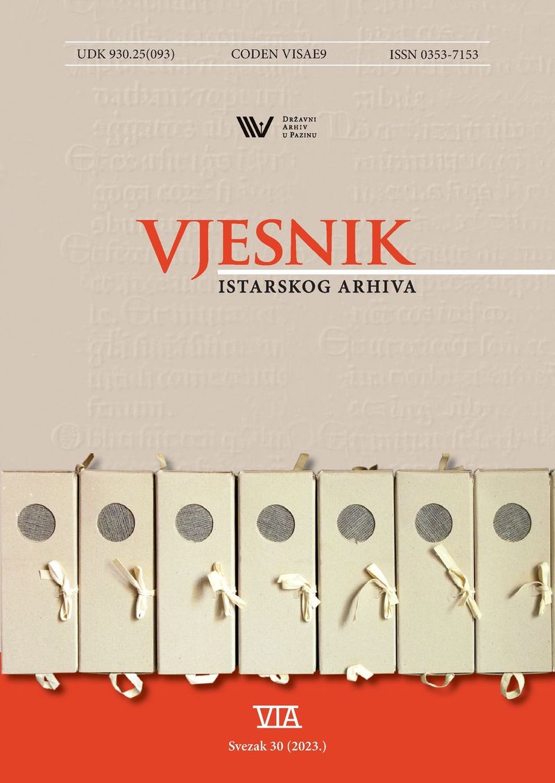 					Pogledaj Vjesnik istarskog arhiva sv. 30 (2023.)
				