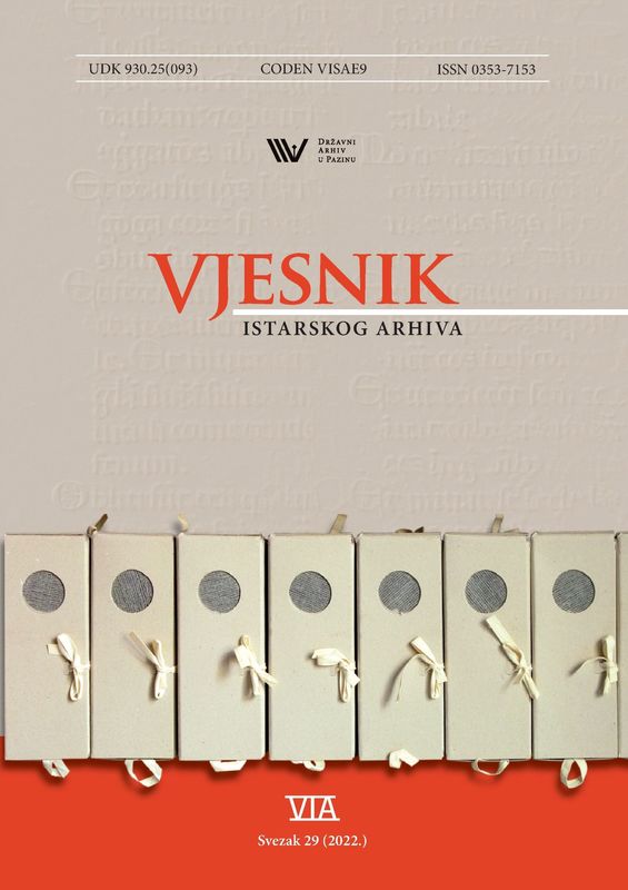 					Pogledaj Vjesnik istarskog arhiva sv. 29 (2022.)
				