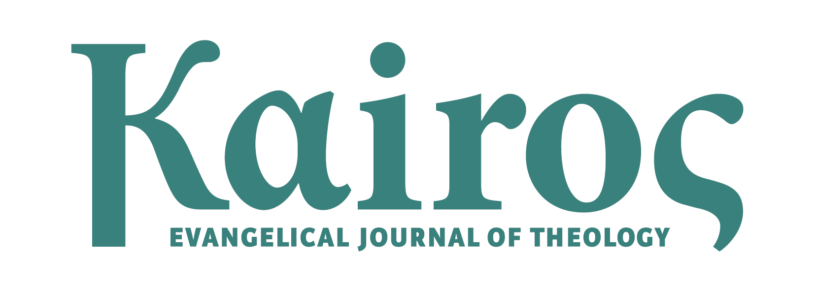 Kairos: Evangelical Journal of Theology