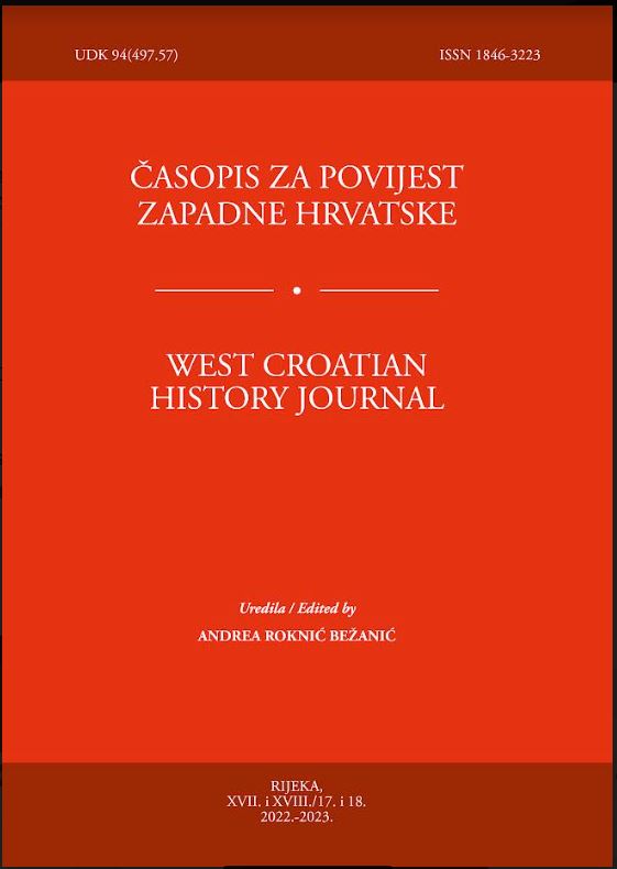 					View Vol. 18 No. 1 (2023): Časopis za povijest Zapadne Hrvatske 
				