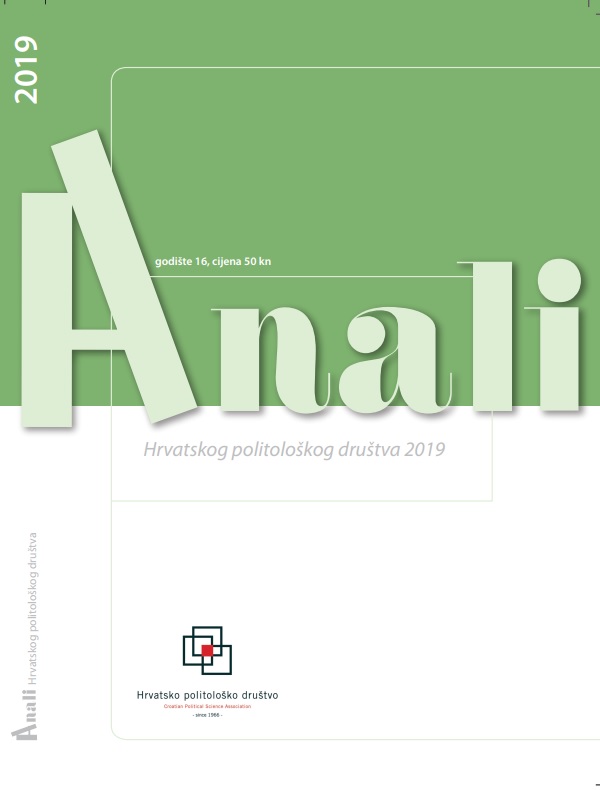 					Pogledaj Svezak 16 Br. 1 (2019): Anali Hrvatskog politološkog društva : časopis za politologiju, Vol. 16 No. 1, 2019.
				