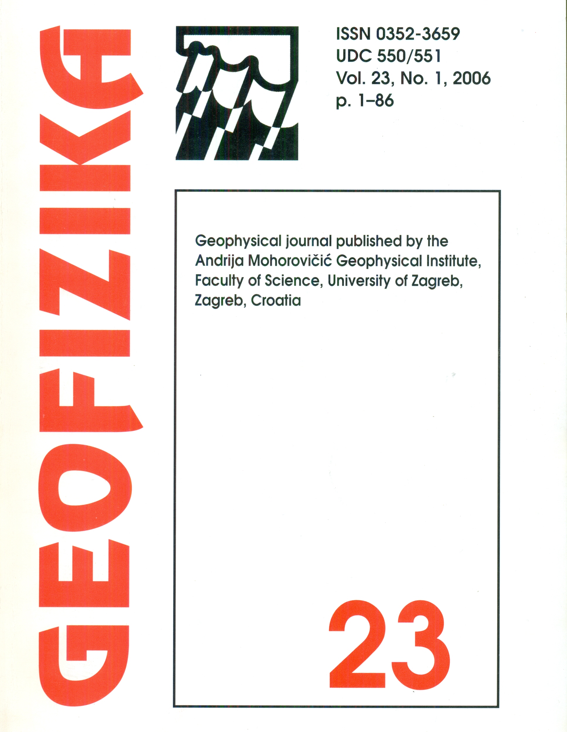 					View Vol. 23 No. 1 (2006)
				