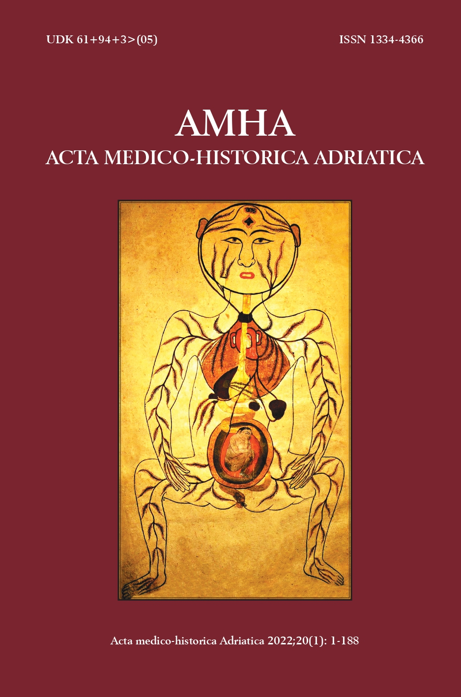 					View Vol. 20 No. 1 (2022): AMHA – Acta medico-historica Adriatica
				
