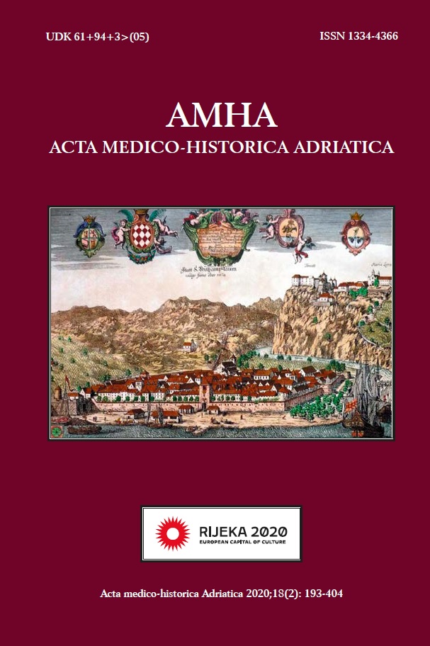 					View Vol. 18 No. 2 (2020): AMHA – Acta medico-historica Adriatica 
				
