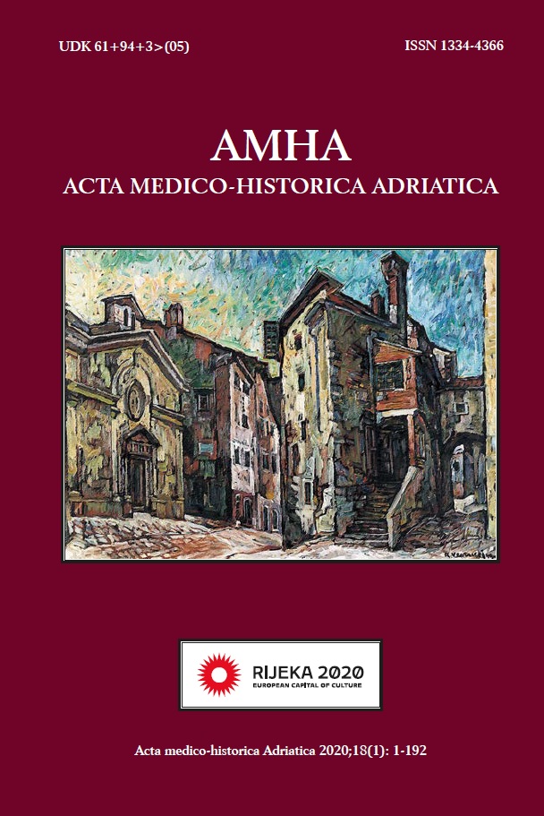 					View Vol. 18 No. 1 (2020):  Vol 18 No 1 (2020): AMHA – Acta medico-historica Adriatica
				