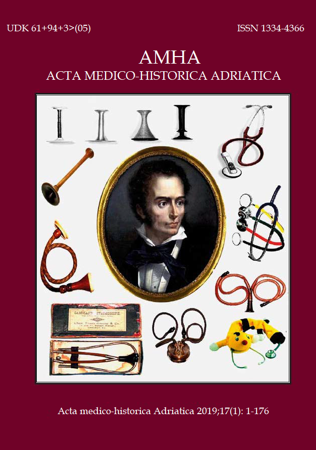 					View Vol. 17 No. 1 (2019): Vol 17 No 1 (2019): AMHA – Acta medico-historica Adriatica
				