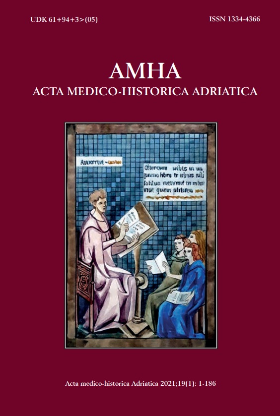 					View Vol. 19 No. 1 (2021): AMHA - Acta medico-historica Adriatica
				