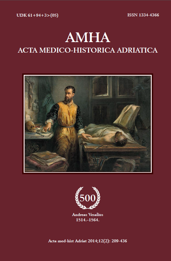 					View Vol. 12 No. 2 (2014): Vol 12 No 2 (2014): AMHA – Acta medico-historica Adriatica
				