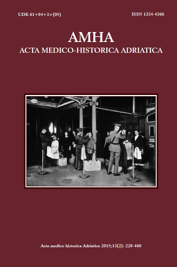 					View Vol. 13 No. 2 (2015): Vol 13 No 2 (2015): AMHA – Acta medico-historica Adriatica
				