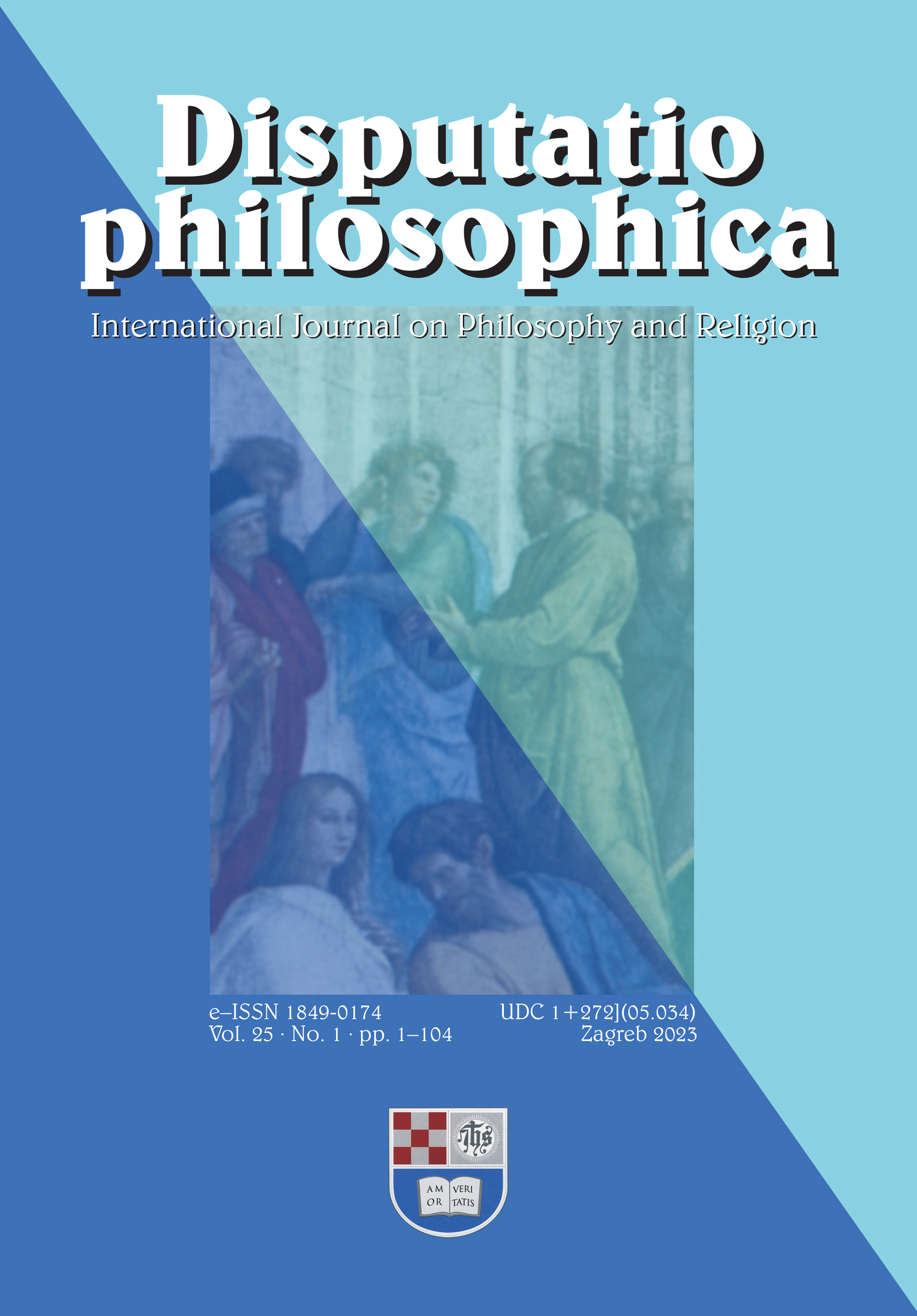 					View Vol. 25 No. 1 (2023): Disputatio philosophica: International Journal on Philosophy and Religion 
				